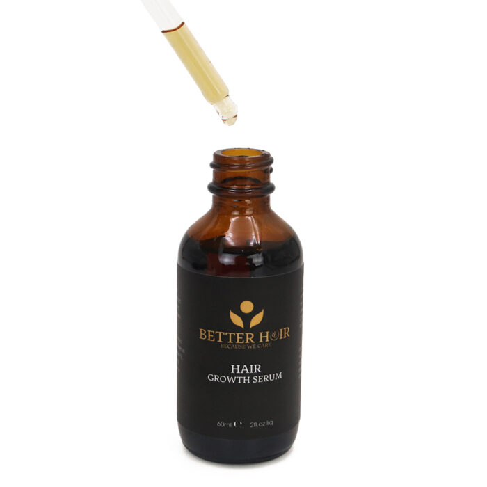 By combining a selection of potent ingredients, our hair growth serum aids in creating a healthy follicle environment